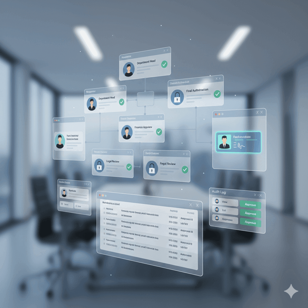 Workflow, Approvals & Audit Controls
